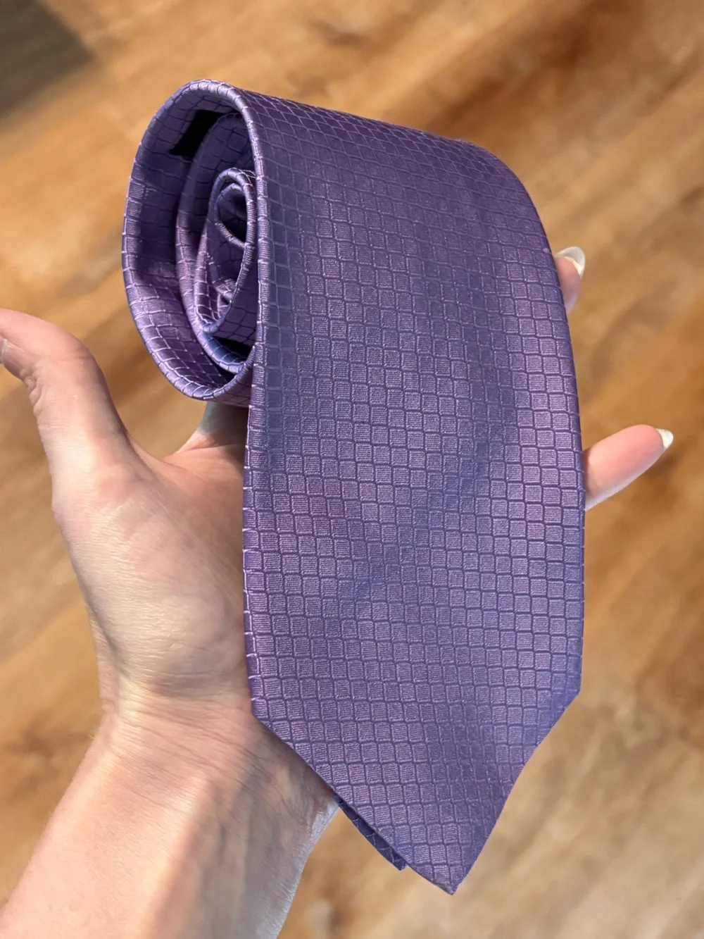 Brooks Brothers Purple Tie 100% silk